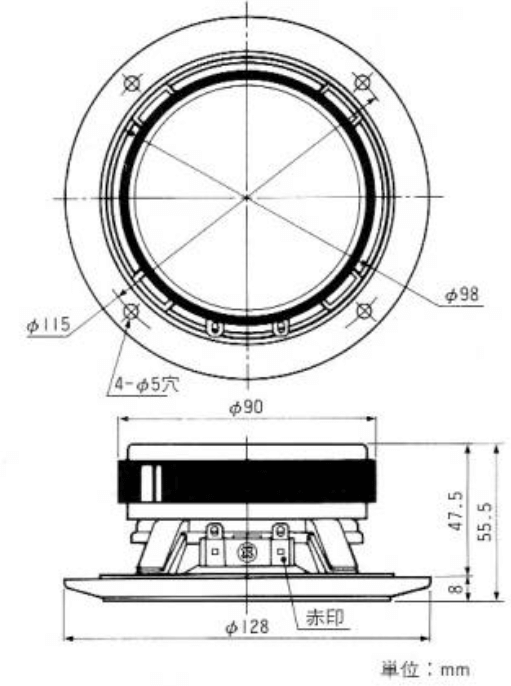 FOSTEX S100 - outline