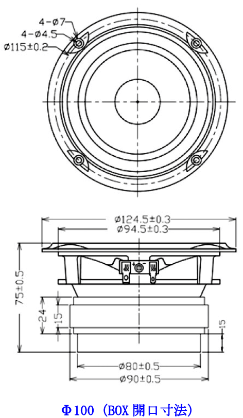 PARC Audio DCU-F122W - outline